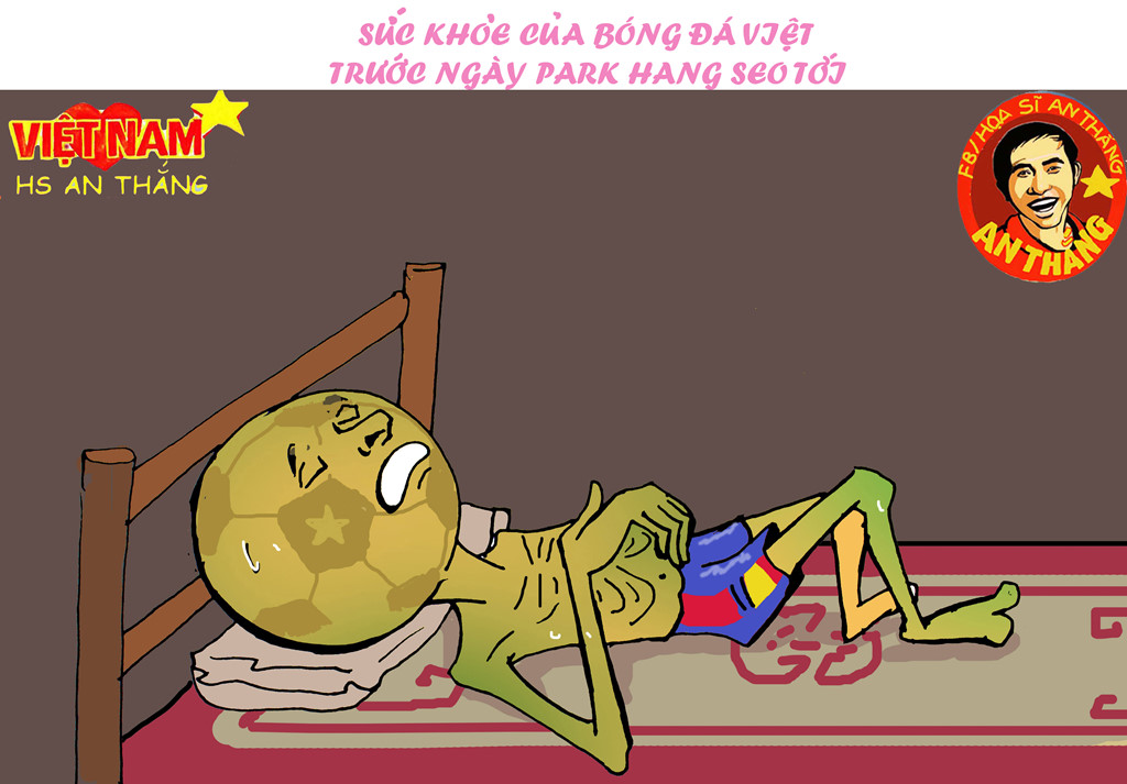 Hí họa: U23 Việt Nam tạo địa chấn Á châu